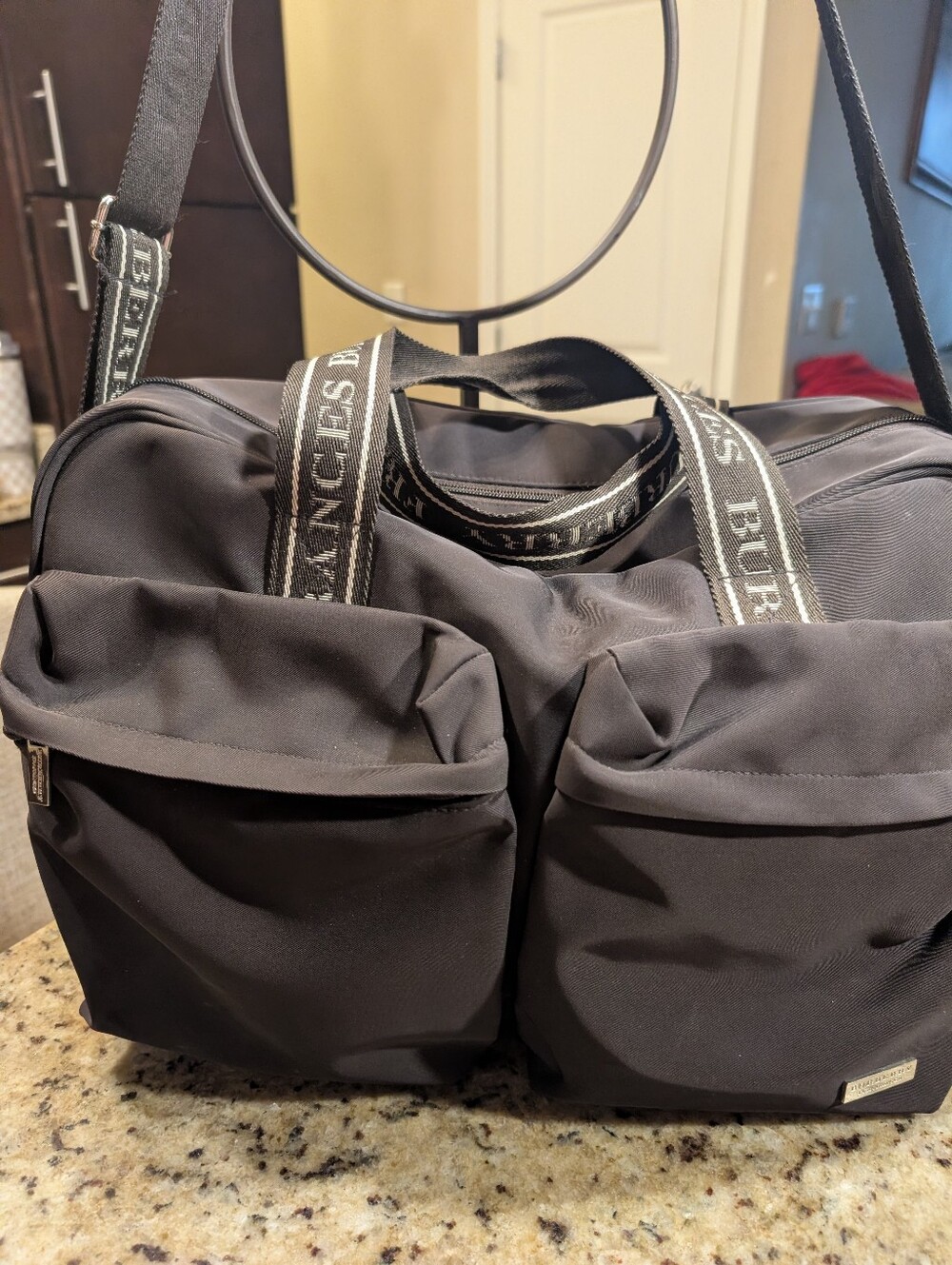 Burberry Fragrance Nylon Travel Bag Duffle 16 X 11